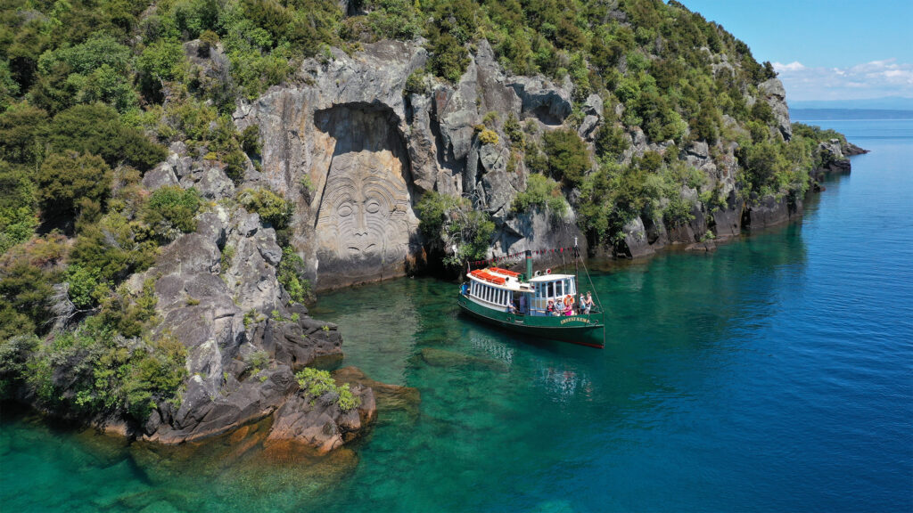 Maori Rock Carvings